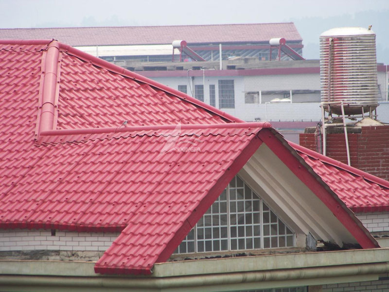 新型屋面建材合成樹脂瓦，傳統(tǒng)建筑用瓦的傳承替代建筑材料